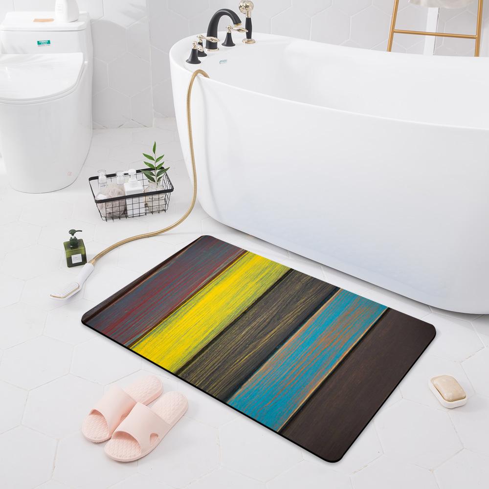 Modern Non-slip Absorbent Mat Decoration Bedroom Door Mat Kitchen Floor Mat Bathroom Shower Rug