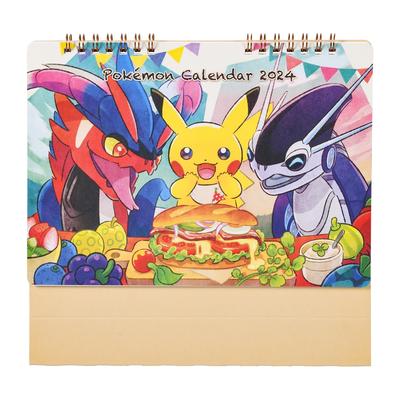 Center Original Desk Calendar 2024 Pokémon