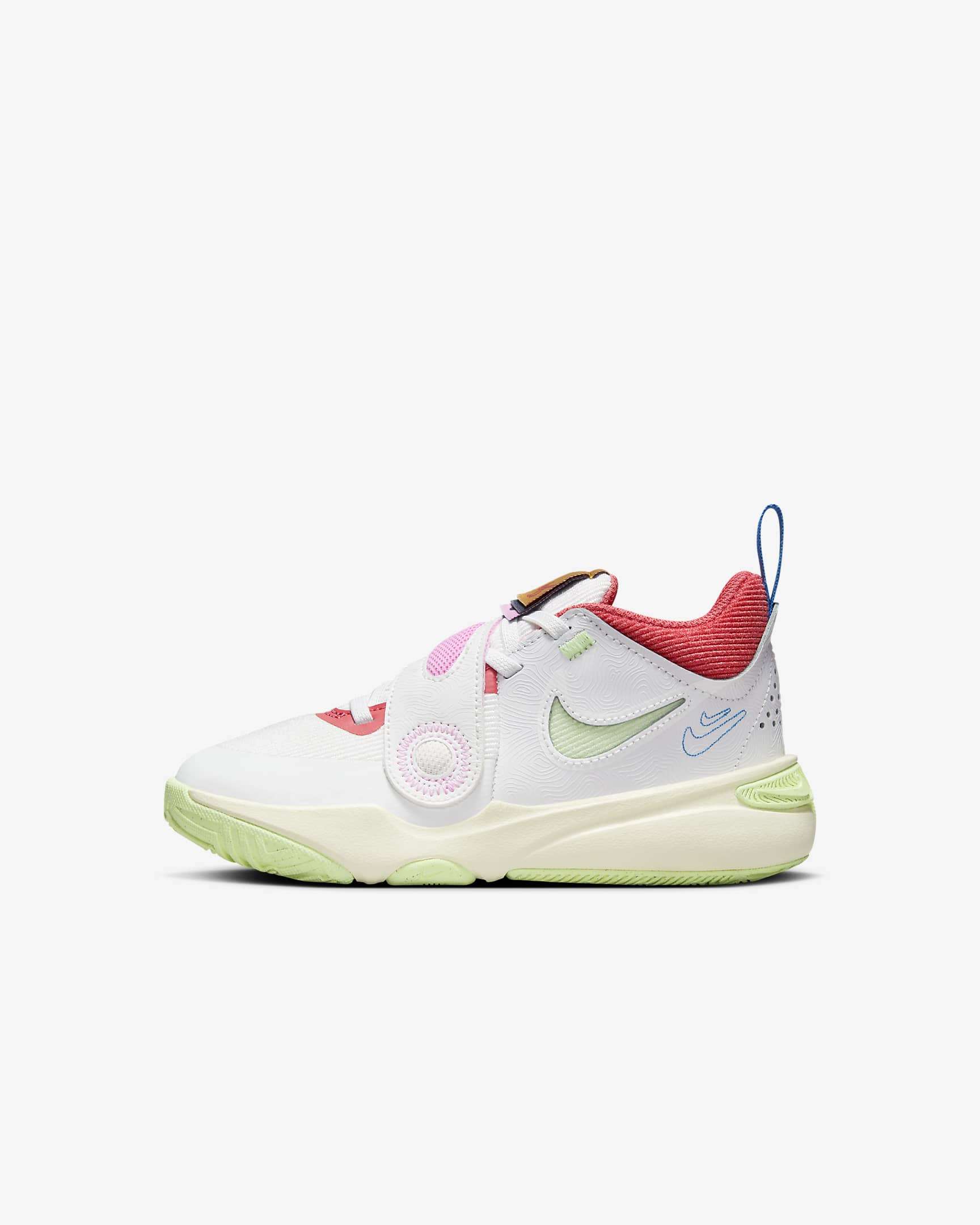

Кроссовки для маленьких детей Nike Team Hustle D11 FJ1393-100 детские