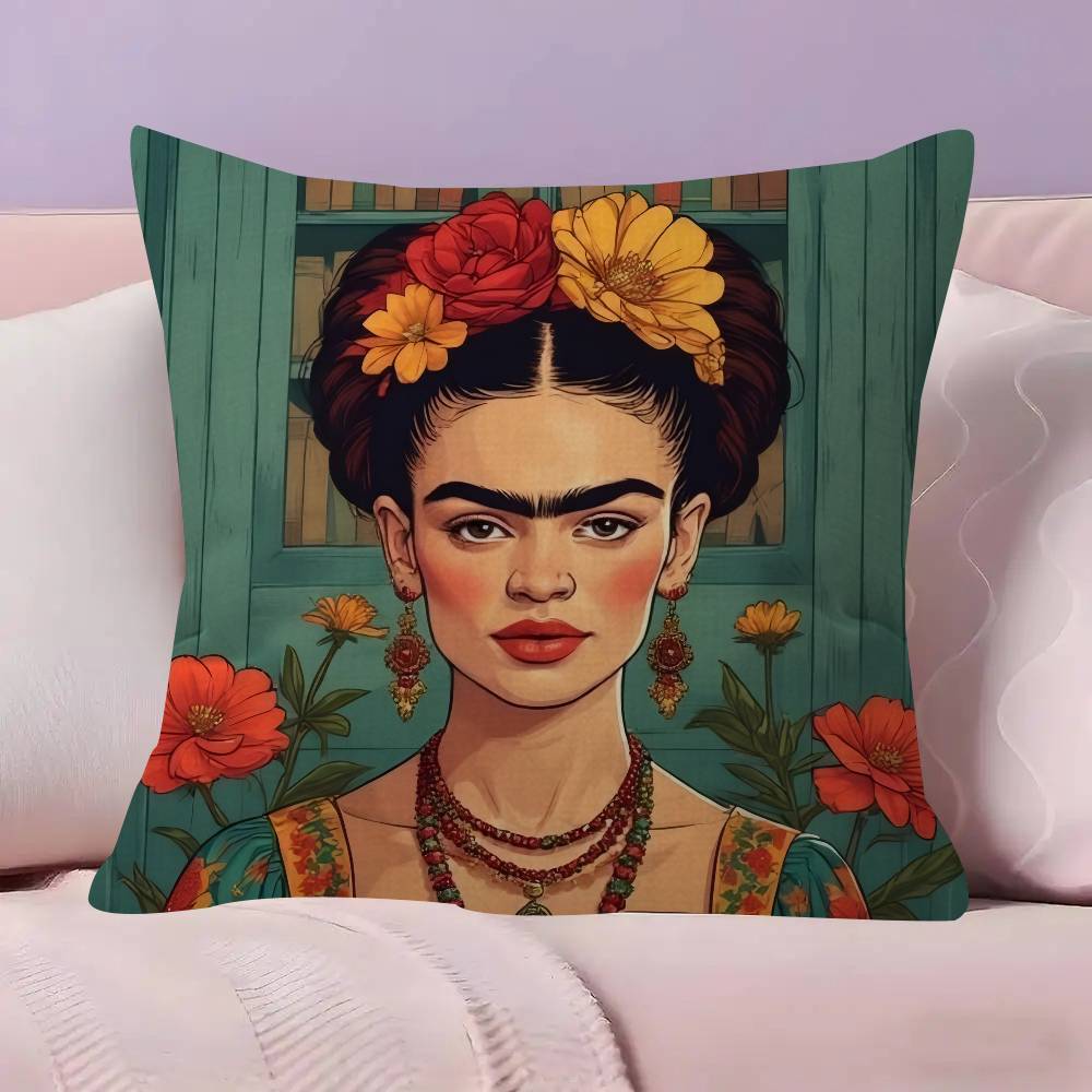 Moderne Kunstwerke Frida Kahlo Personalisierte Kissen Staubschutz Schlafzimmer Kinderparty Dekoration Kissenbezug Geburtstag Kinder Geschenk