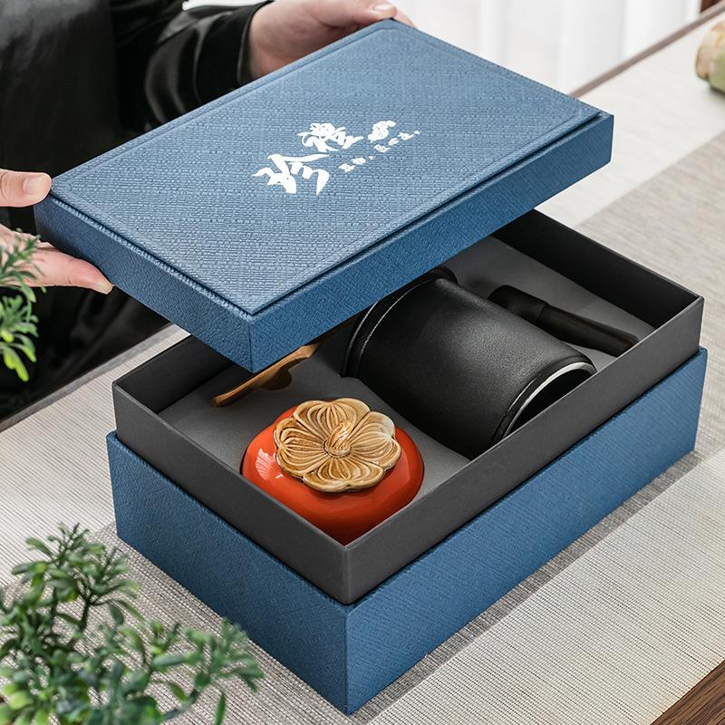 Office Cup Business Gift Set Company Corporate Annual Meeting Activities Practical Teacup Souvenir