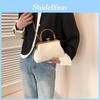 Trendy Metal Casual Shoulder Handbag With Chain Strap For 2024 Summer In Chic Urban Minimalist Style
