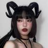 1 Piece Gothic Animal Sheep Devil Horns Headband Halloween Carnival Party Costume Props Demon Horn Headdress Cosplay Headwear