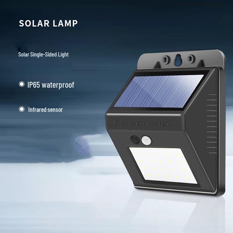 UOSU Solar Motion Sensor Triangular Wall Light