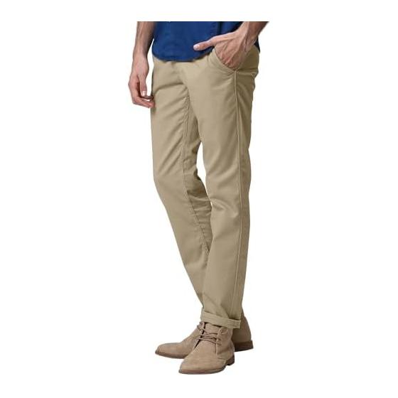 [Match] Chinos, Stretch, Slim, Skinny, Stretch Pants, Skinny Pants, Colored Pants, Trousers, Men s, Large Size, Spring/Summer, Summer Clothes (S/29,