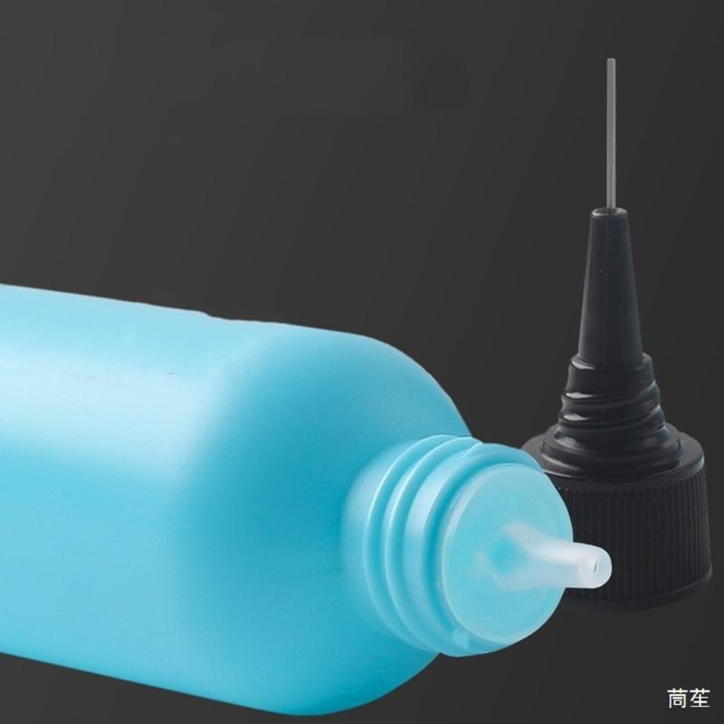 Anti Static Solvent Bottle with Needle Dispenser for Loading Adhesive Adhesive Liquid Soldering Rosin Bottle Repair