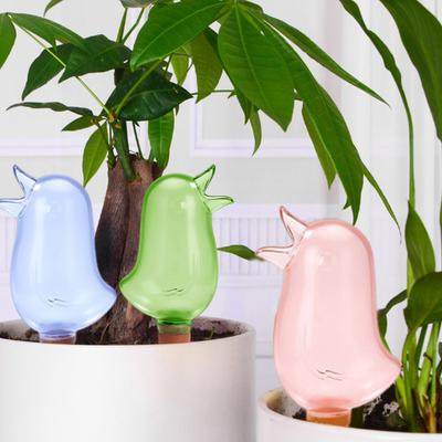 1/2/3/4Pcs Self-Watering Plant Bulbs Bird Design Slow Release Indoor Plant Automatic Watering System Plant Waterer Plant Watering Tool