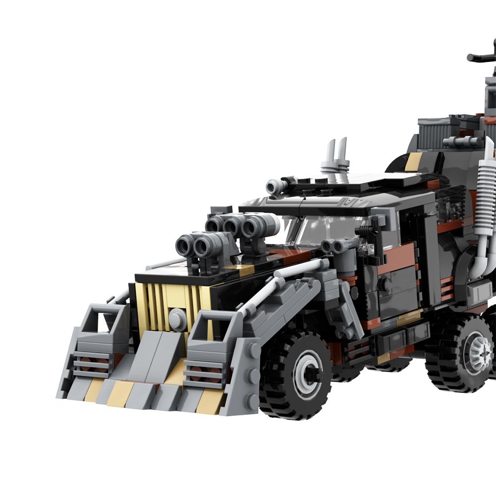Gobricks MOC MAD MAX Fury Road Tatra T815 "Der Kriegswagen" (1220 Steine) apokalyptischer LKW Bausteine Spielzeug Ideal Als Kindergeschenkidee