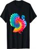Tie Dye Turkey Colorful Thanksgiving T-Shirt