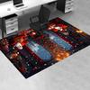1pc. Christmas Santa Claus Home Decorative Rug Office Chair Mat Outdoor Carpet Gift