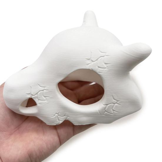 Fish Tank Cave Decor Skull Decoration Cave, Realistic Durable PLA Hideout Reptile Shelter, 3D Printed Habitat Ornament for Aquarium Landscaping