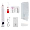 Electric Nail File & Polisher with Base Display - Pen-Style Manicure Grinding & Exfoliating Machine