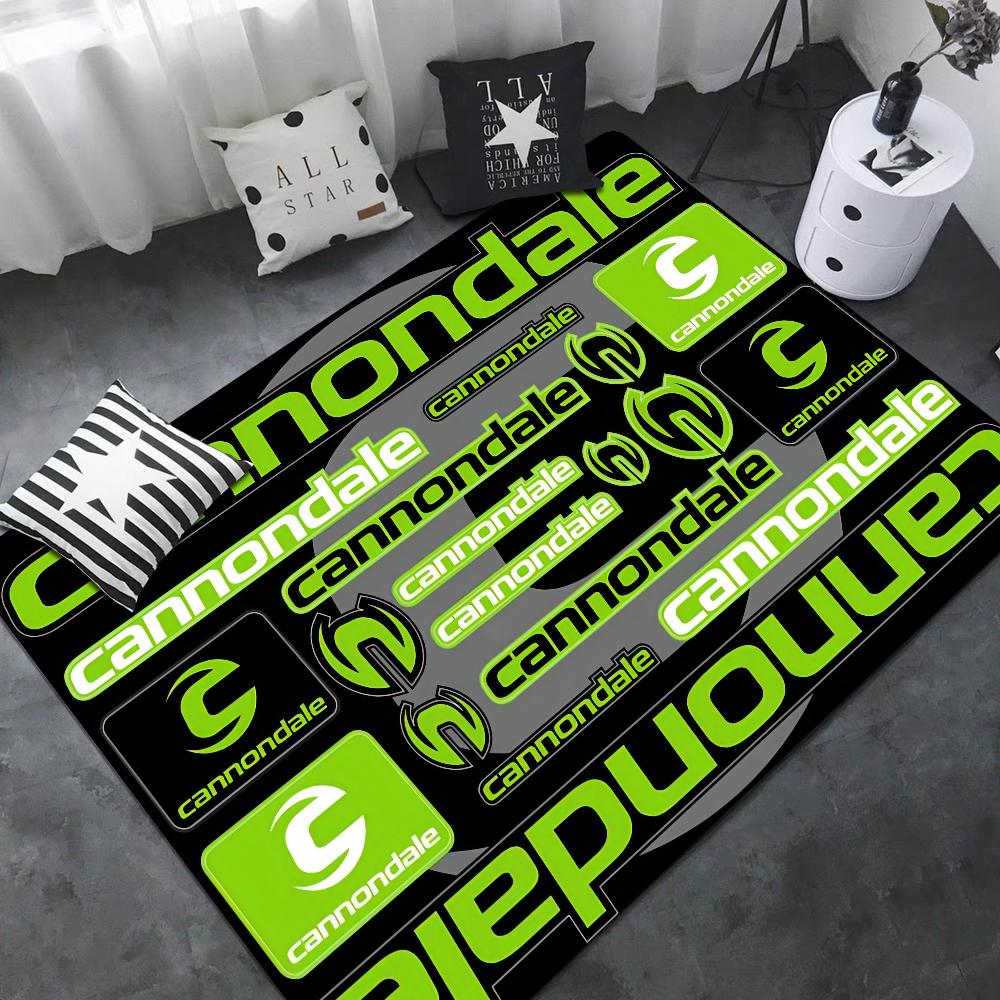 Cannondales Door Mat Washable Non-Slip Living Room Sofa Chairs Area Mat Kitchen Toilet Rug