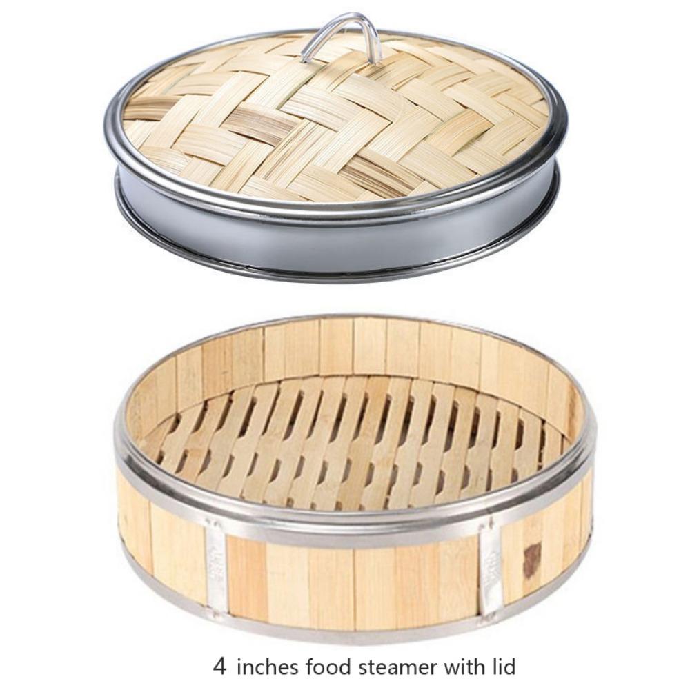 Basket Chinese Woven Bamboo Kitchen Gadget Steamer Basket Steam Cooker Bamboo Steamer Food Steamer