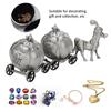 Tooth Collection Box Vintage Pumpkin Carriage Shape Exquisite Craft Gift Ornament
