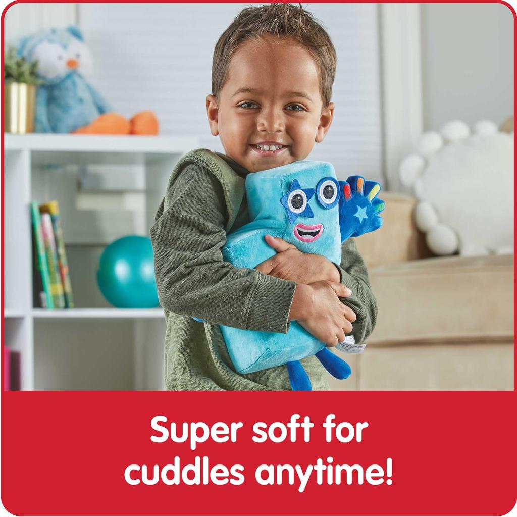 Numberblocks Plush Toy Sing High 95352 Authentic Along! Five!