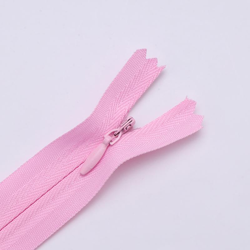 Color No. 3 Nylon Closed-End Zipper for Cushions, Pillows, and Dresses - Home Textiles & Clothing Accessories