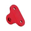 Uchwyt Metalowy Komputera Rowerowego Adapter do Kamery Mocowanie dla Gopro (Czerwony)