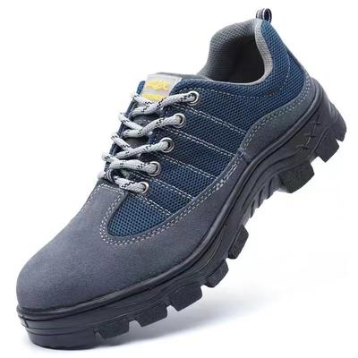 Labor Protection Shoes Men's Anti-Smashing and Anti-Penetration Lightweight and Wear-Resistant Safety Shoes Special Work Shoes Steel Plate Shoes