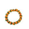 New Chinese Style Persimmon Ruyi Glass Bracelet: Original Crystal Mori Design for Summer