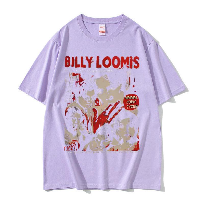 90s Vintage Horror Movie Scream Tshirts Billy Loomis We All Go A Little Mad Billy T Shirts Unisex Fashion Retro Oversized Tshirt