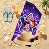 KPop Demon Hunters Print Beach Towel, Versatile Lightweight Absorbent Beach Towel for Pool Surf Yoga Bathroom, Perfect Birthday Holiday Gift