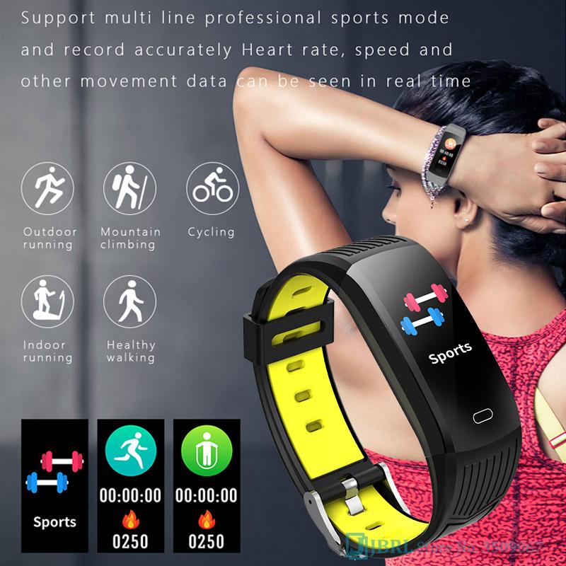 Nuevo reloj inteligente hombres mujeres pulsera inteligente frecuencia  cardíaca presión arterial reloj inteligente control de música reloj de pulsera  inteligente para Android iOS comprar a buen precio — entrega gratuita,  reseñas reales