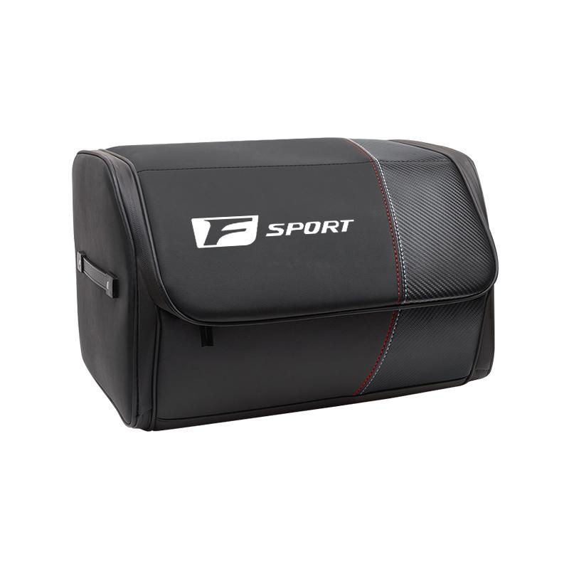 Car High-capacity Leather Storage Bag Car Trunk Organizing Box For Lexus FSPORT LBX NX RX 350h 450h ES UX 300e GS GX IS LS LX