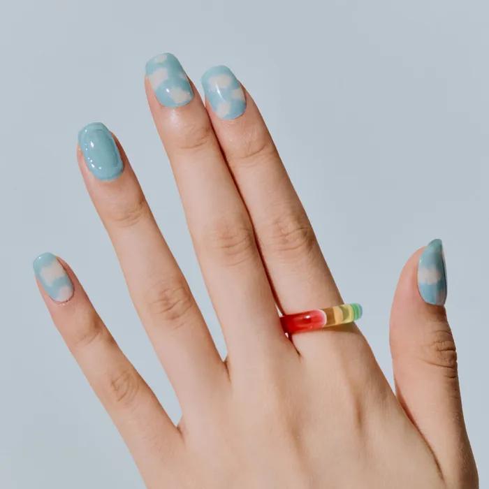 Puppy Cloud Gel Nail