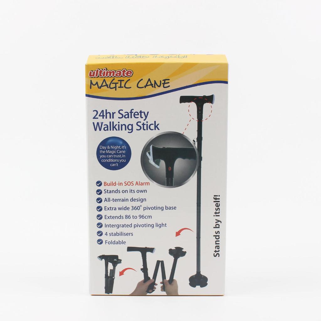 Multifunctional Folding Double-Handle Aluminum Crutch for Outdoor Hiking and Elderly Assistance