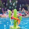 Refroidisseur de piscine avec cactus gonflable portable et réutilisable, jouets de piscine en PVC pour décorations de fêtes d'été et animations