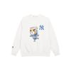 New MLB New York Yankees Sweatshirts Unisex White 3AMTE0236-50CRS
