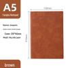 A5 Retro Sheepskin Notebook Set with Pen – Custom Softcover for Business or Student Use