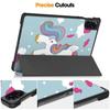 Custodia Tablet Per Honor Pad X9 Custodia Carina Unicorno Gatto Pieghevole Copertura in Pelle Per Funda Honor Pad X8 Pro Custodia Honor Tablet X8 Pro Bambini