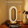 Elegant Crystal Table Lamp - High-End Bedroom & Living Room Touch Night Light