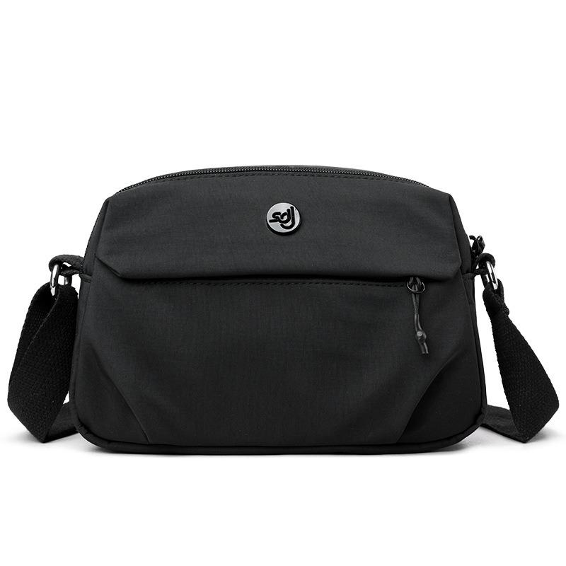Summer New Fashion Women's Messenger Bag Multi-layer Shoulder Backpack Mobile Phone Bag Oxford Cloth Women's Nylon Bag