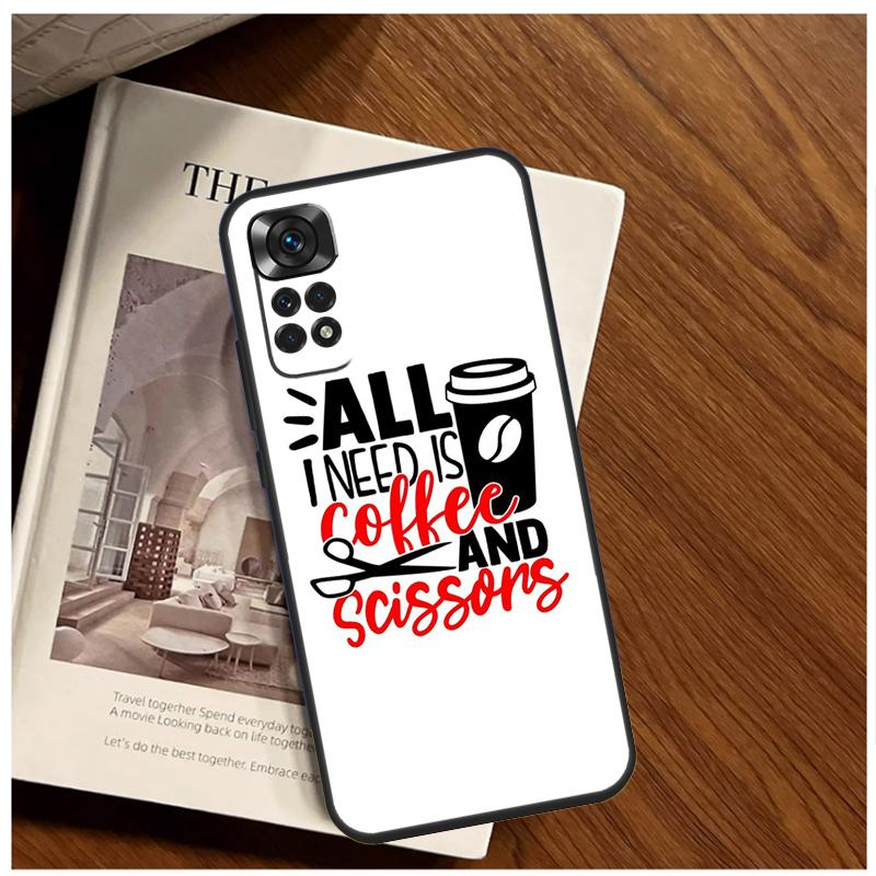 Hair Stylist Hairdresser Case For Xiaomi Redmi Note 13 11 10 9 8 12 Pro Plus 12S 11S 10S 9S 10A 9C 10C 12C 13C Funda