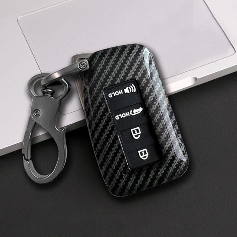 3 Button 4 Button Carbon Abs Car Key Case Cover For Lexus Es Ls Ux Ux 300E Nx Lc Nx Gs Rx Is Es Gx Lx Rc 200 250 350 Ls 450H 300
