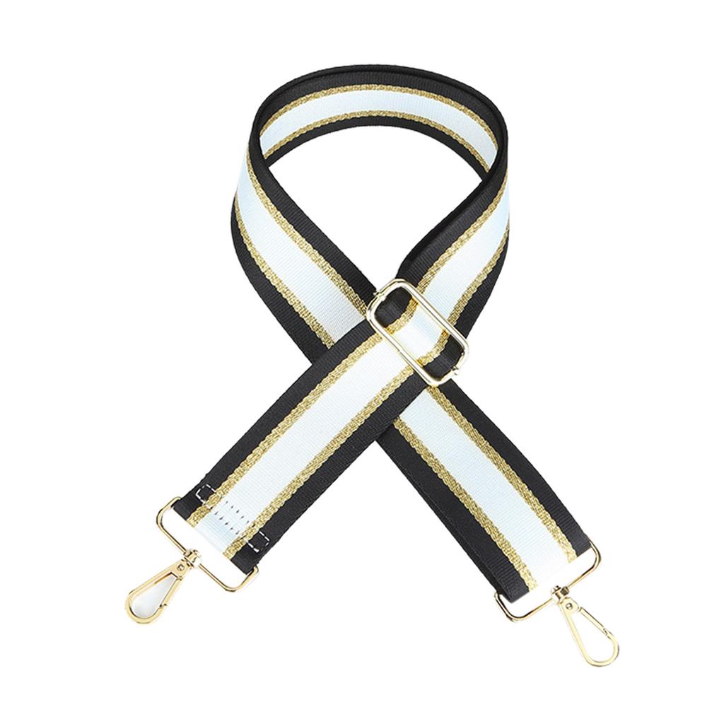 Women Contrast Color Replaceable  Shoulder Crossbody Handbag Belt Bag Strap