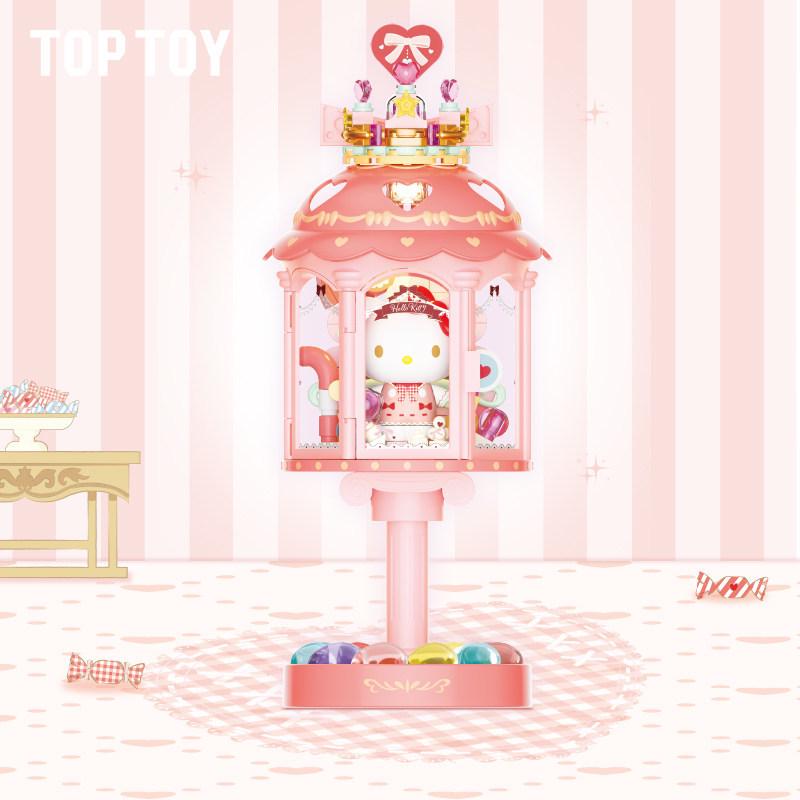 Sanrio Kuromi Light & Shadow Dream Series Building Blocks - Desktop Ornament & New Year Gift