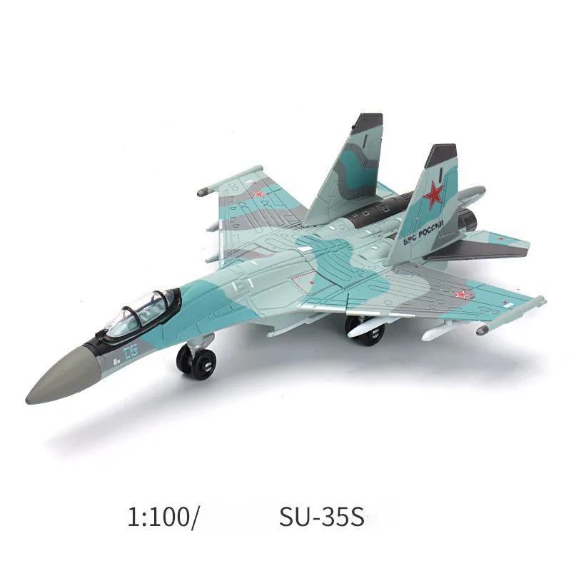 

1 PCS DIY F14 Tomcat J-35 Stealth Su35s Multi-Purpose Fighter T90 Main Battle military model toys for gifts Children Plane Model