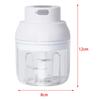 Portable Electric Garlic Chopper Mincer Kitchen Gadgets for Vegetable Fruits White