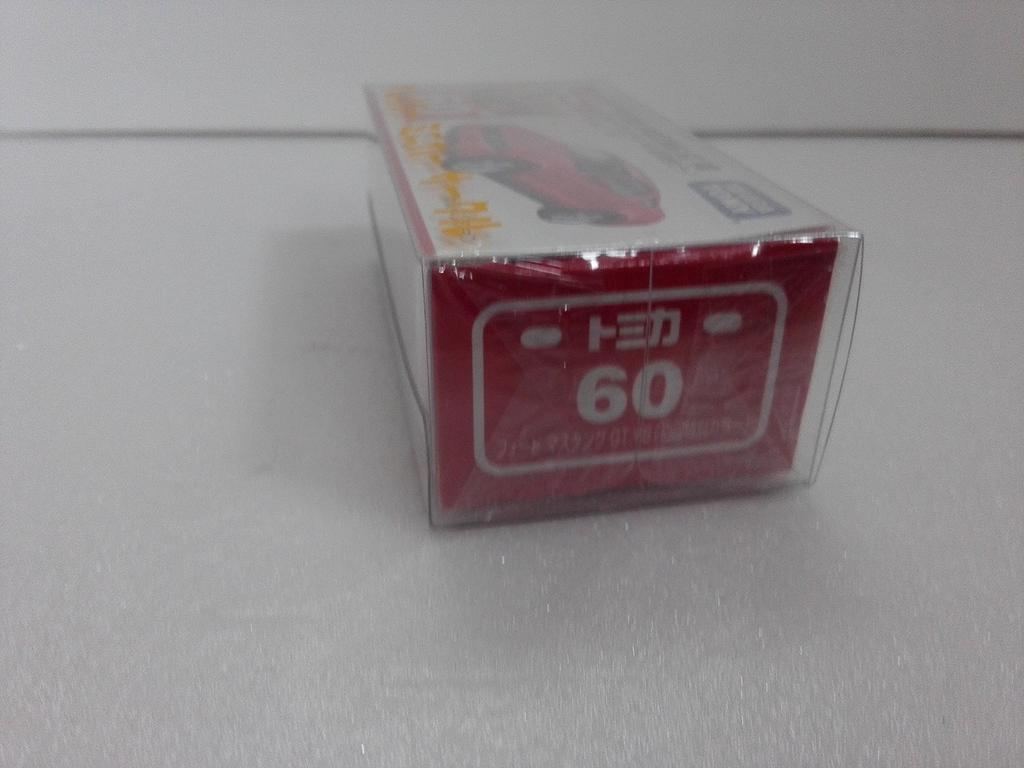 Tomica 60 Ford Mustang GT V8 First Press Limited Edition New Car Crazy Mini Car Case Ships from Amazon Warehouse Out-of-print No. Color, Sticker,