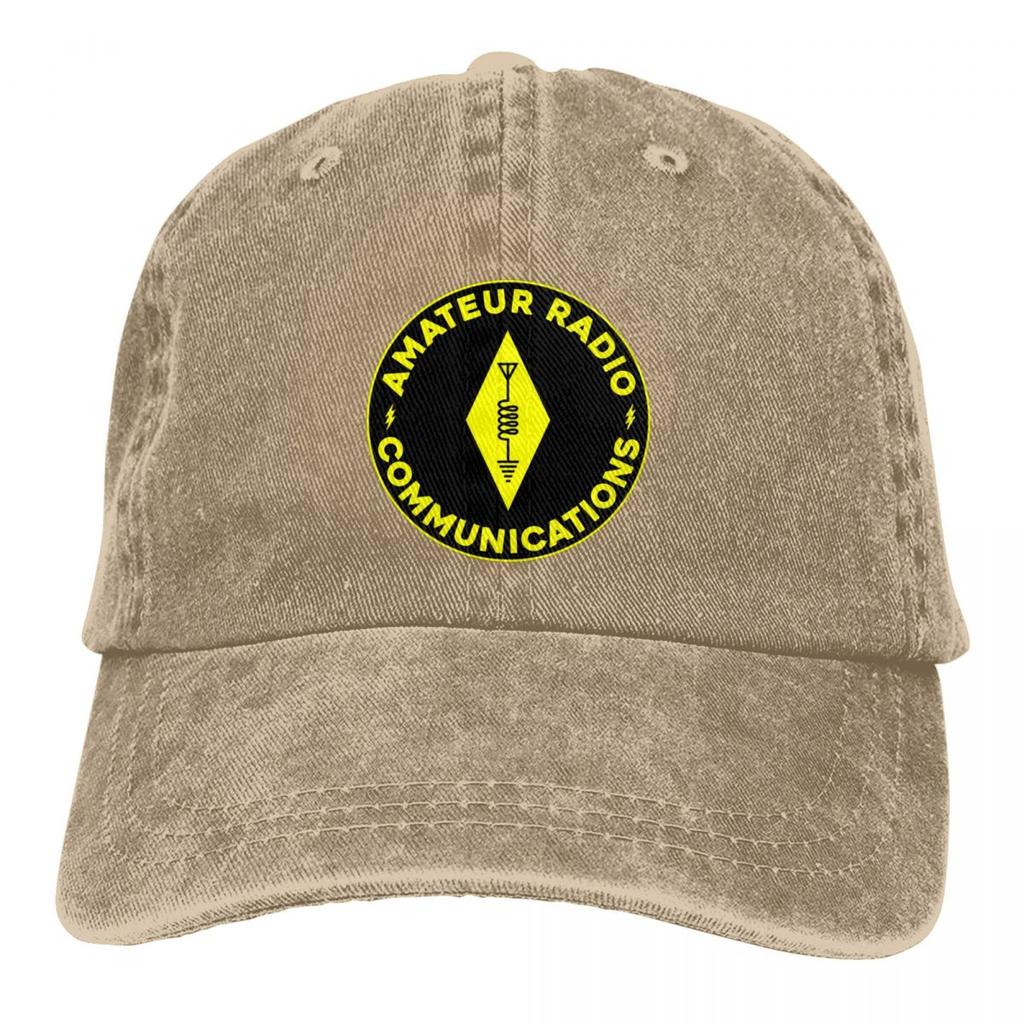 Amateur Radio Kommunikation Operaotr Zubehör Unisex Frauen Baseball Cap Distressed Cotton Caps Hut Vintage