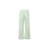 Nike Sportswear Essentials Series Solid Color Small Logo High Waist Straight Leg Casual Pants Women Bottoms Light-Green FB8285-394