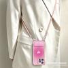 Love applies to iphone17promax iPhone case 15 four-corner lanyard 16 crossbody 14 bracket 13 silicone