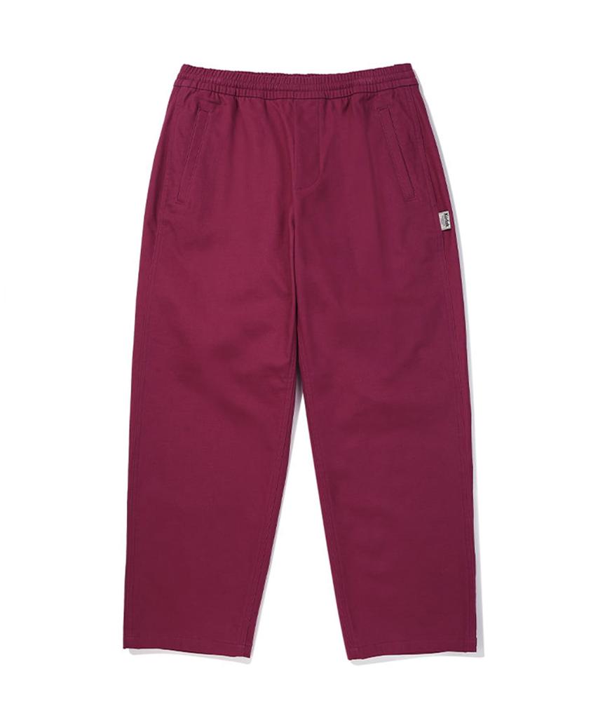 KODAK Warm Cotton Semi-Over Tapered Easy Pants Purple