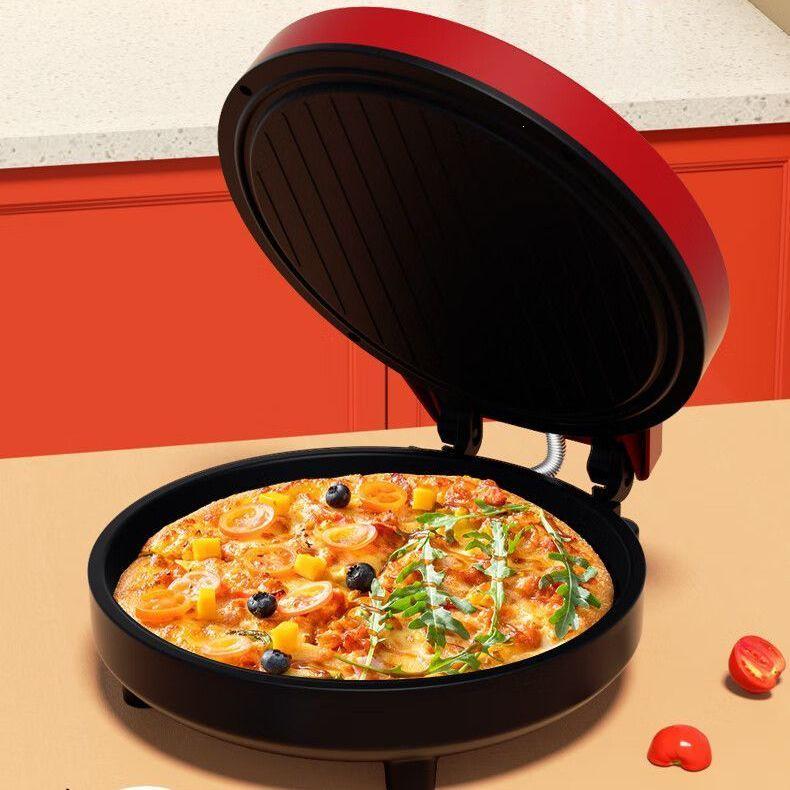 Double-Sided Electric Pancake Griddle for Crepes - Automatic, Deepened Design for Students & Homes