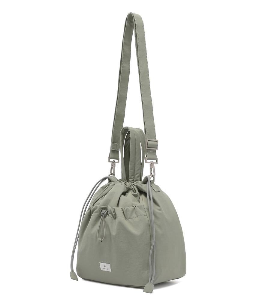 Snow Peak Borsa a secchiello Softwill Borsa Borsa a mano Borsa shopper NERA Una 6,5L GS-S26ZWFBB22 Uomo Donna