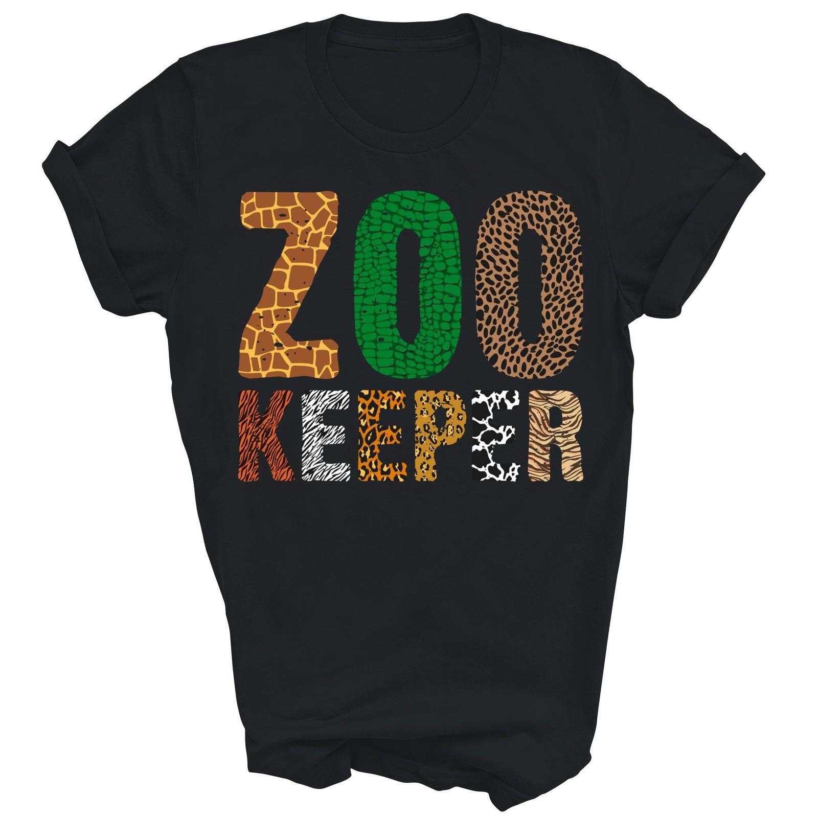 Zoo Keeper Art Africa Zookeeper Funny Unisex Shirt Gift L